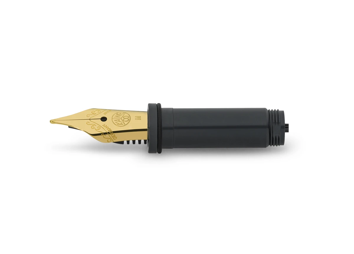 Kaweco Stahlfeder Vergoldet M 190 mit Gewinde f. KF