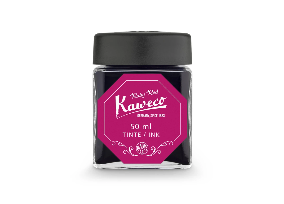 Kaweco Tintenglas Ruby Red 50 ml