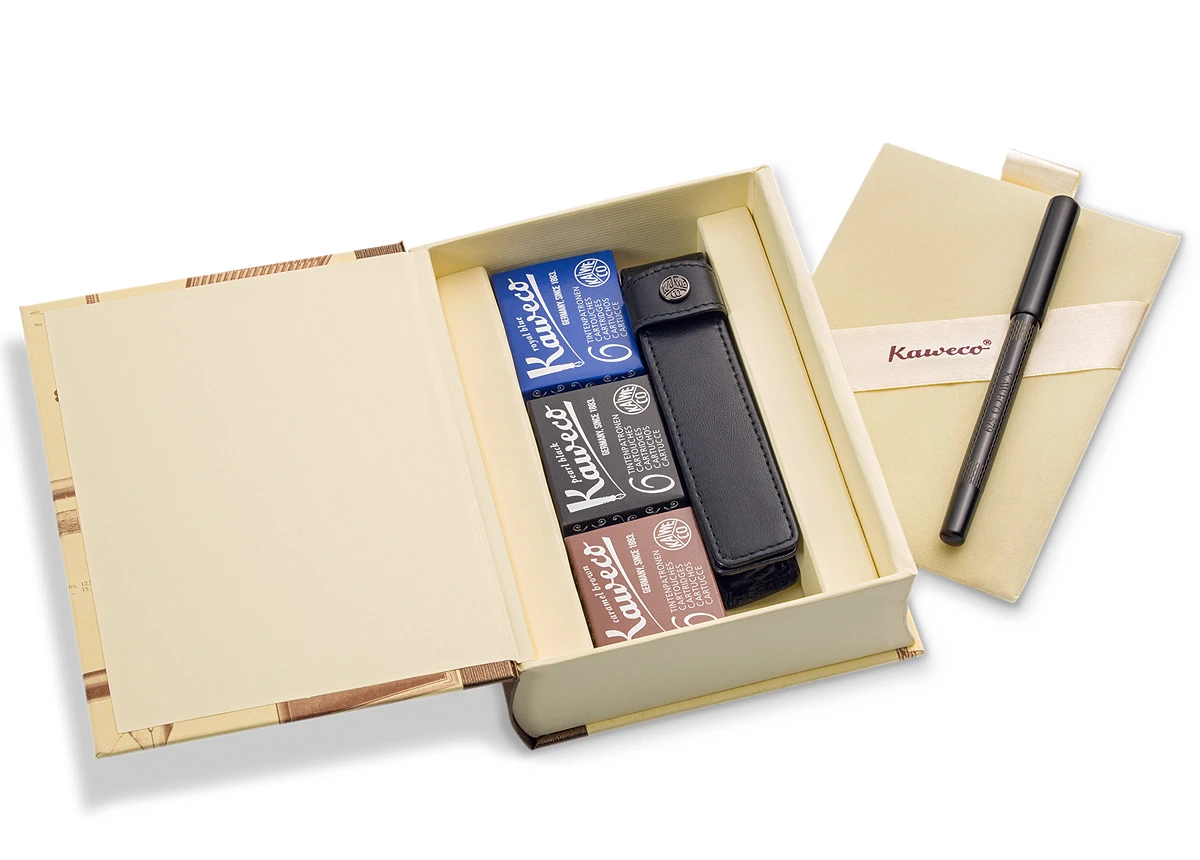 Kaweco EYEDROPPER Ebonit Füllhalter Schwarz M