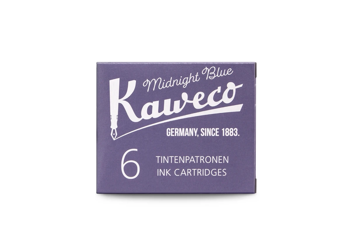 Kaweco Tintenpatronen Midnight Blue 6-Pack