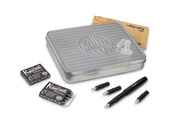 Kaweco KALLIGRAFIE SPORT Set Schwarz