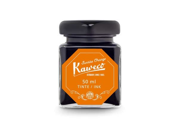 Kaweco Tintenglas Sonnenorange 50 ml