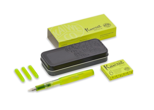 Kaweco Glow Set Neongelb
