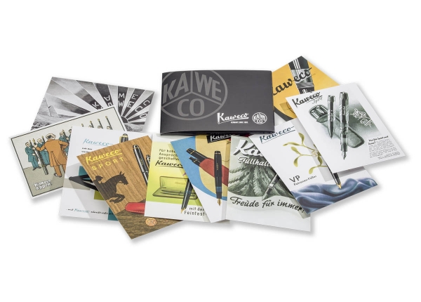 Kaweco Postkarten-Set Historische Werbung